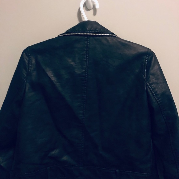 Zara Faux Leather Jacket - Picture 3 of 4